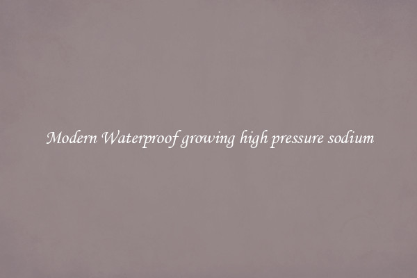 Modern Waterproof growing high pressure sodium