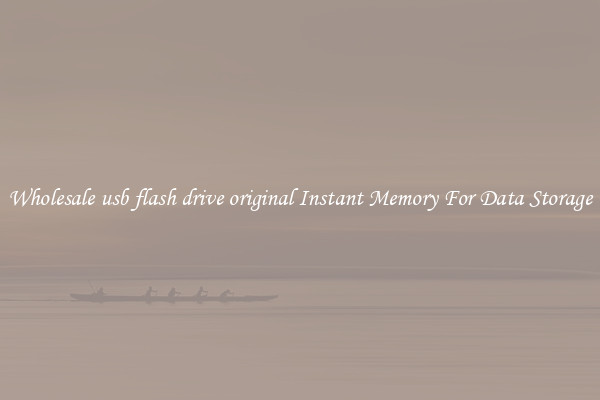 Wholesale usb flash drive original Instant Memory For Data Storage