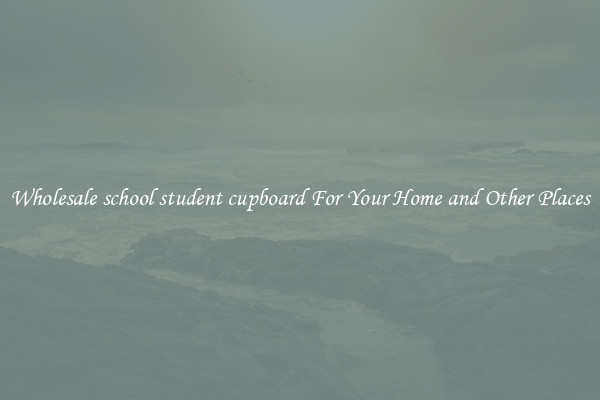 Wholesale school student cupboard For Your Home and Other Places